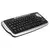 Teclado sem fio com Trackball e Scroll Wheel 2.4GHz