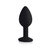 Plug Anal em Silicone Go Play Leo Pequeno Preto - 7,3cm x 2,9cm