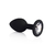 Plug Anal em Silicone Go Play Leo Pequeno Preto - 7,3cm x 2,9cm - comprar online