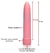 Vibrador Personal Multivelocidade cor Rosa - 13 cm X 2 cm na internet