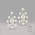 Brinco gota Pérolas e Água Marinha - comprar online