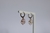 Brinco argola fecho click flor brilhante 686 - comprar online