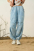 Parachute denim batik