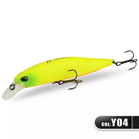 Isca de pesca MEREDITH-JERK MINNOW, isca dura, wobbler flutuante, profundidade p