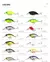 Meredith-isca flutuante dura para pesca, isca wobbler de qualidade profissional, na internet
