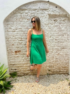 Vestido Amarração Costas