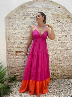 Vestido Bicolor