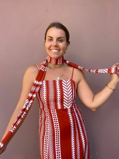Vestido Longo Tribal Marilia na internet