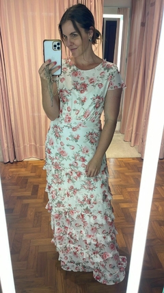 Vestido Tule Célia Floral na internet