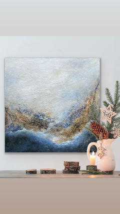 LO QUE VEO, LO QUE SIENTO 100 x 100cmDe la serie DESDE EL AIRE - comprar online