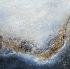 LO QUE VEO, LO QUE SIENTO 100 x 100cmDe la serie DESDE EL AIRE