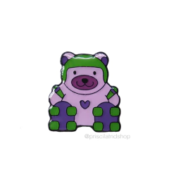 Dije Multiusos Skate Bear (Uva)