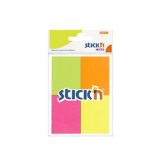 Notas STICK Flúor 38x50mm 4 Colores