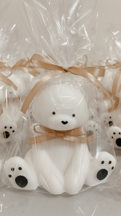 Vela urso aromática para lembrancinha 15 unidades