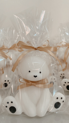 Vela urso aromática para lembrancinha 15 unidades na internet