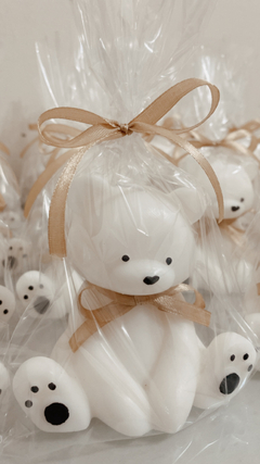 Vela urso aromática para lembrancinha 15 unidades - comprar online