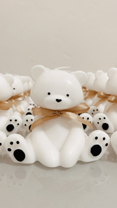Vela urso aromática para lembrancinha 15 unidades - Good Smell Home