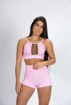 Conj. top tule - loja online