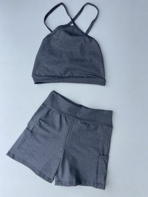 Conj. Short com bolso