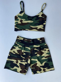 Conj. Short Cinto - Paris Fitness