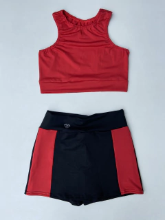 Conj. Short Saia - Paris Fitness