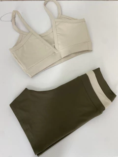 Conjunto fitness top e short