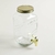 DISPENSER DE VIDRIO 4 LTS TAPA DORADA 0126867