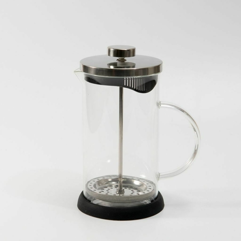 CAFETERA CON EMBOLO C BASE NEGRA 600ML ZC.45