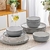 BOWL C BORDE BLANCO/GRIS C5497
