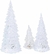 ARBOL ACRILICO CON LUZ 16CM H9091