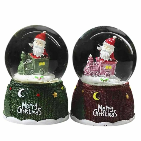 BOLA CRISTAL MERRY XMAS H9106