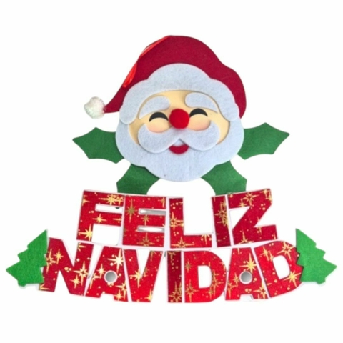 DECO PUERTA PAPA NOEL 11416