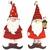 PAPA NOEL COLGANTE MADERA 14CM 9653