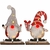 FIGURA MADERA PAPA NOEL C LUZ 0012