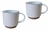 TAZA BLANCA Y BEIGE C6081 - comprar online