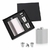 SET PETACA PLATEADO Y NEGRO ZZ1683 - comprar online