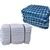 Kit Com 05 Pano De Chão Branco Ou Xadrez Barato Atacado 45x75 Grande