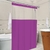 Cortina Box Para Banheiro Com Visor Transparente Liso Antimofo Em PVC Com Ganchos Plástico Grosso Varias Cores - Cwx Textil