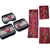 Kit Com 02 Jogos De Tapetes 1 Jogo De Banheiro 1 Jogo De Cozinha 3 Peças