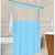 Imagem do Cortina Box Para Banheiro Com Visor Transparente Liso Antimofo Em PVC Com Ganchos Plástico Grosso Varias Cores