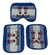 05 Kit Tapete Jogo De Banheiro 3 Peças Chão Piso Barato - Cwx Textil