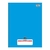 Caderno brochurão 96 folhas capa dura azul