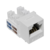 Conector fêmea Keystone CAT6 branco