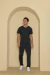 Scrub Confort Preto Masculino