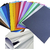 Kit 100 Folhas Papel Papel Color Plus + 20 Folhas Papel Laminado 'Prata' 180g/m² A4