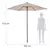 Sombrilla Metal 2,3m - comprar online
