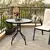 Mesa Redonda Vidrio 80 Cm Exterior - comprar online