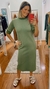 Vestido Algodão Verde