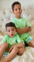 Pijama Dino meia malha 28237 ❤️