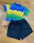 Conjunto smile Brasil - malha